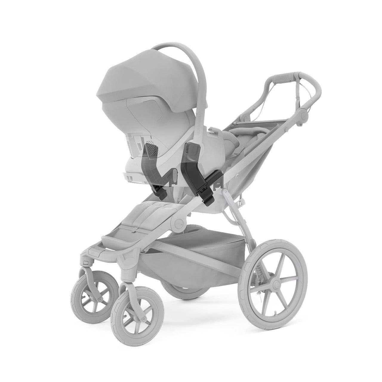 Thule Urban Glide Carrinho de passeio individual todo-terreno de 4 rodas - Bambi Baby