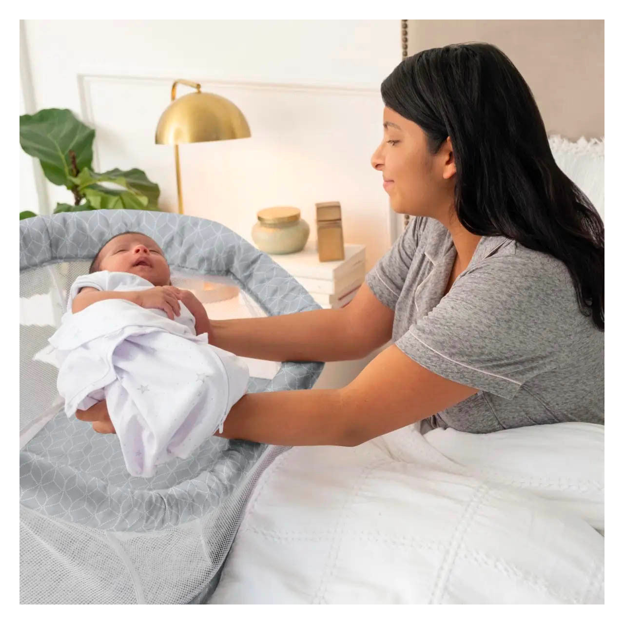 Halo Bassinest Flex - Estampado Morning Mist- Bambi Baby