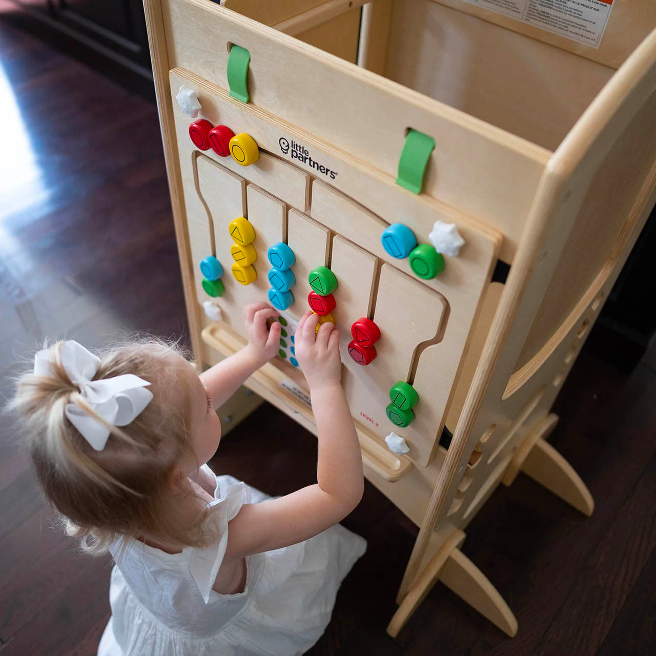 Little Partners Developmental Activity Boards for Original and LTD Edition Learning Towers  - Match N Play- Bambi Baby