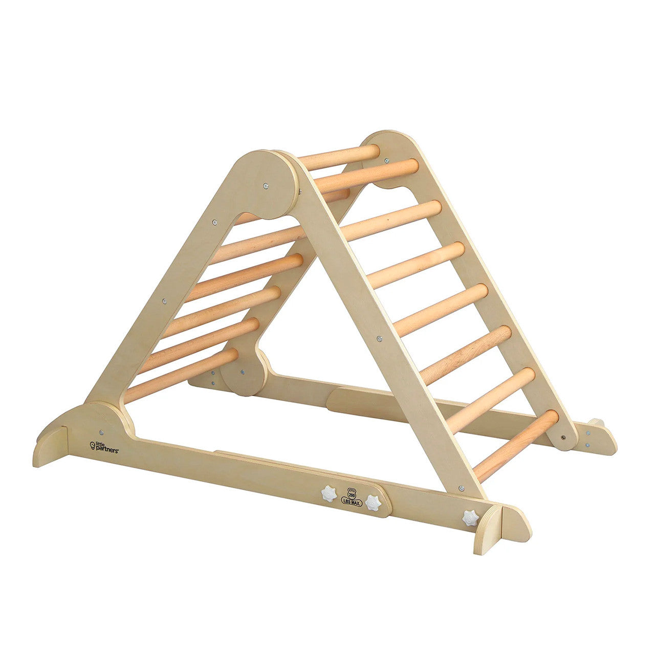 Little Partners Learn 'N Climb Triangle - Natural- Bambi Baby