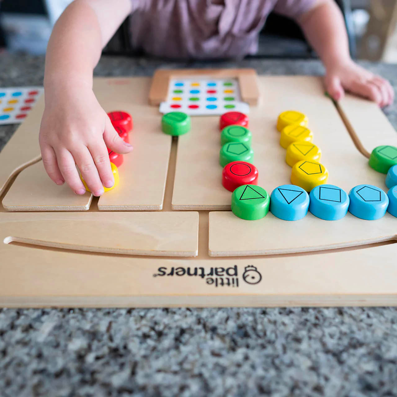 Little Partners Developmental Activity Boards for Original and LTD Edition Learning Towers  - Match N Play- Bambi Baby