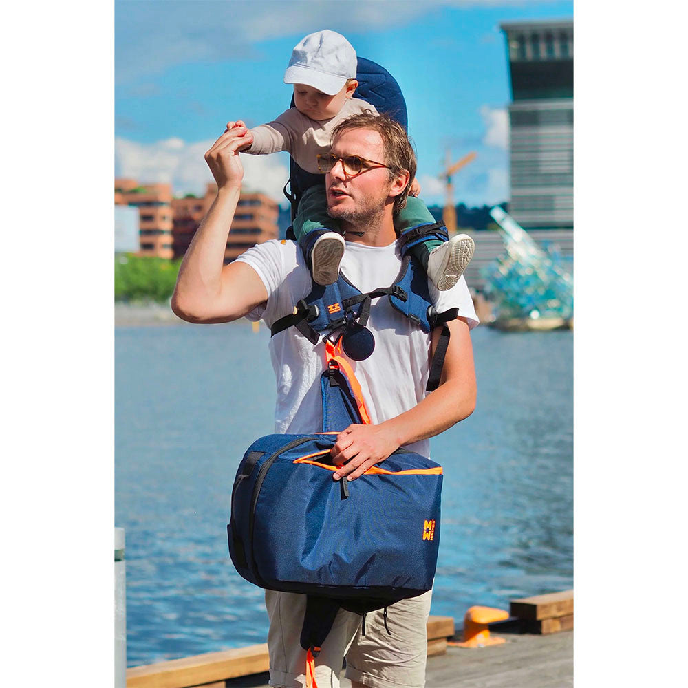 Minimeis G4 Backpack in Black-Navy- Bambi Baby