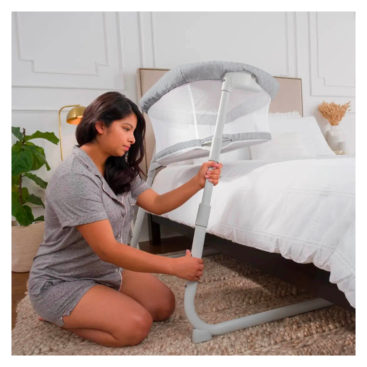Halo Bassinest Flex - Estampado Morning Mist- Bambi Baby