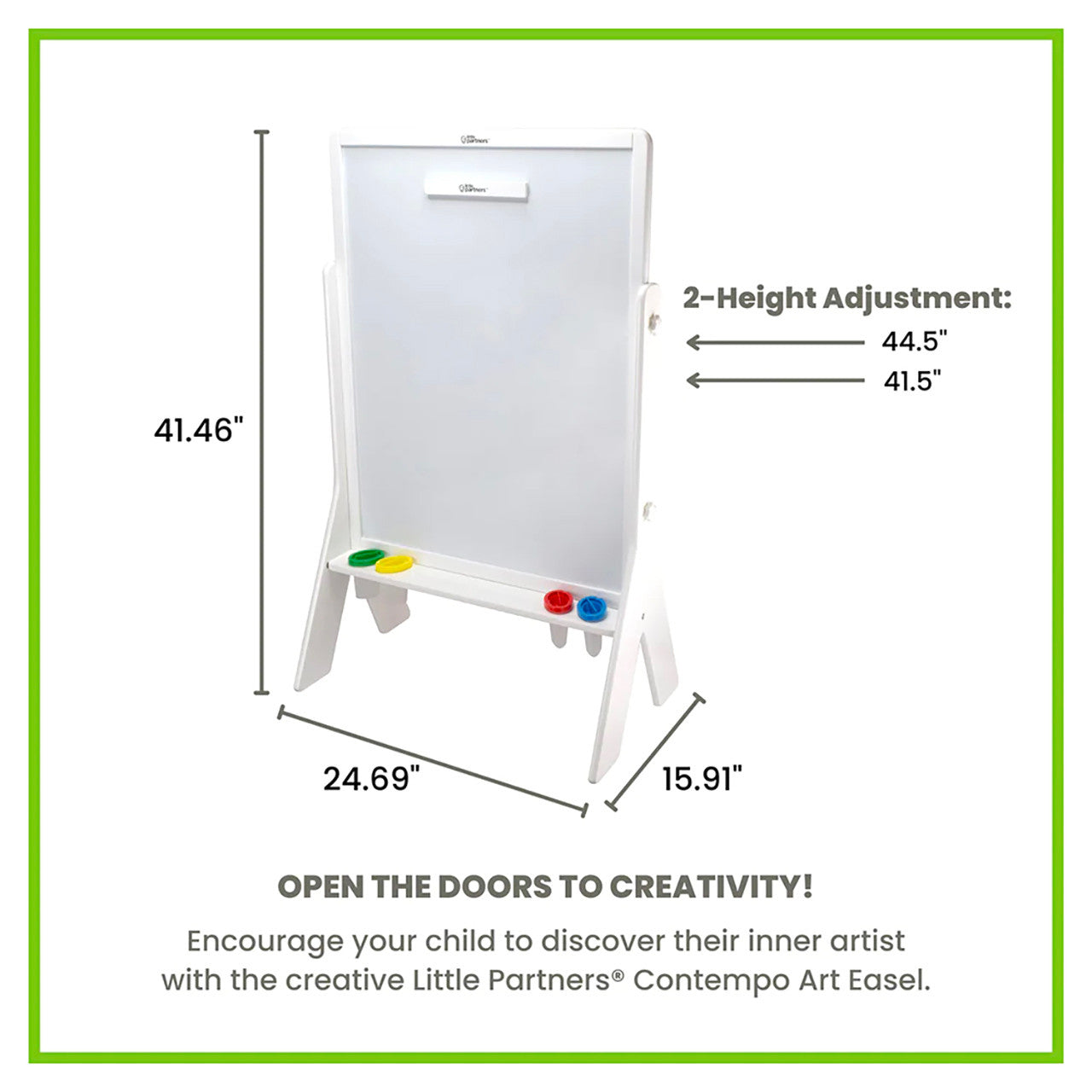 Little Partners Contempo Art Easel- Bambi Baby