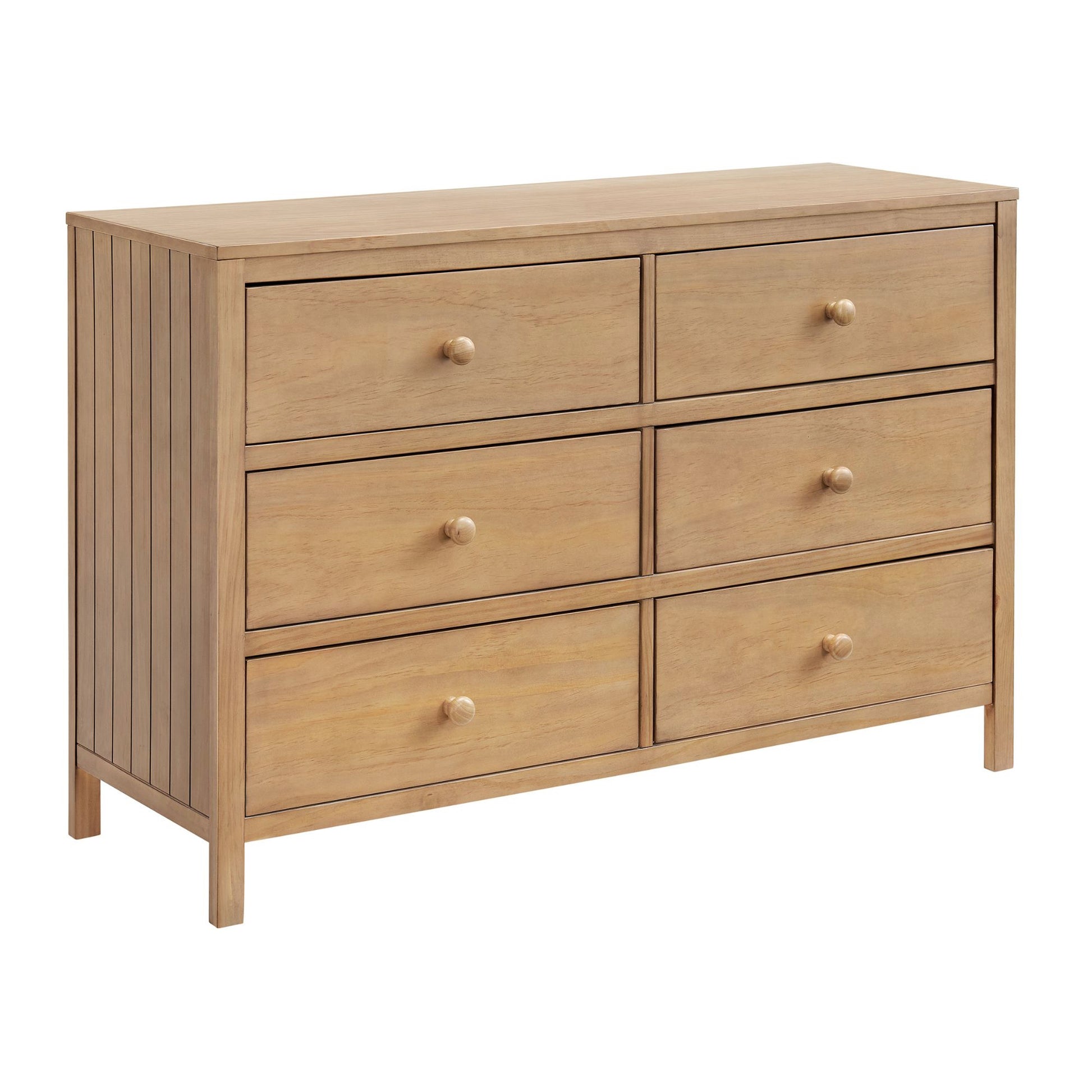 Soho Baby Everlee 6 Drawer Dresser - Honey Wood- Bambi Baby