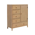 Soho Baby Everlee Chifferobe - Honey Wood