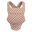 Mabē The Monarch Carrier - Mocha Check - Bambi Baby