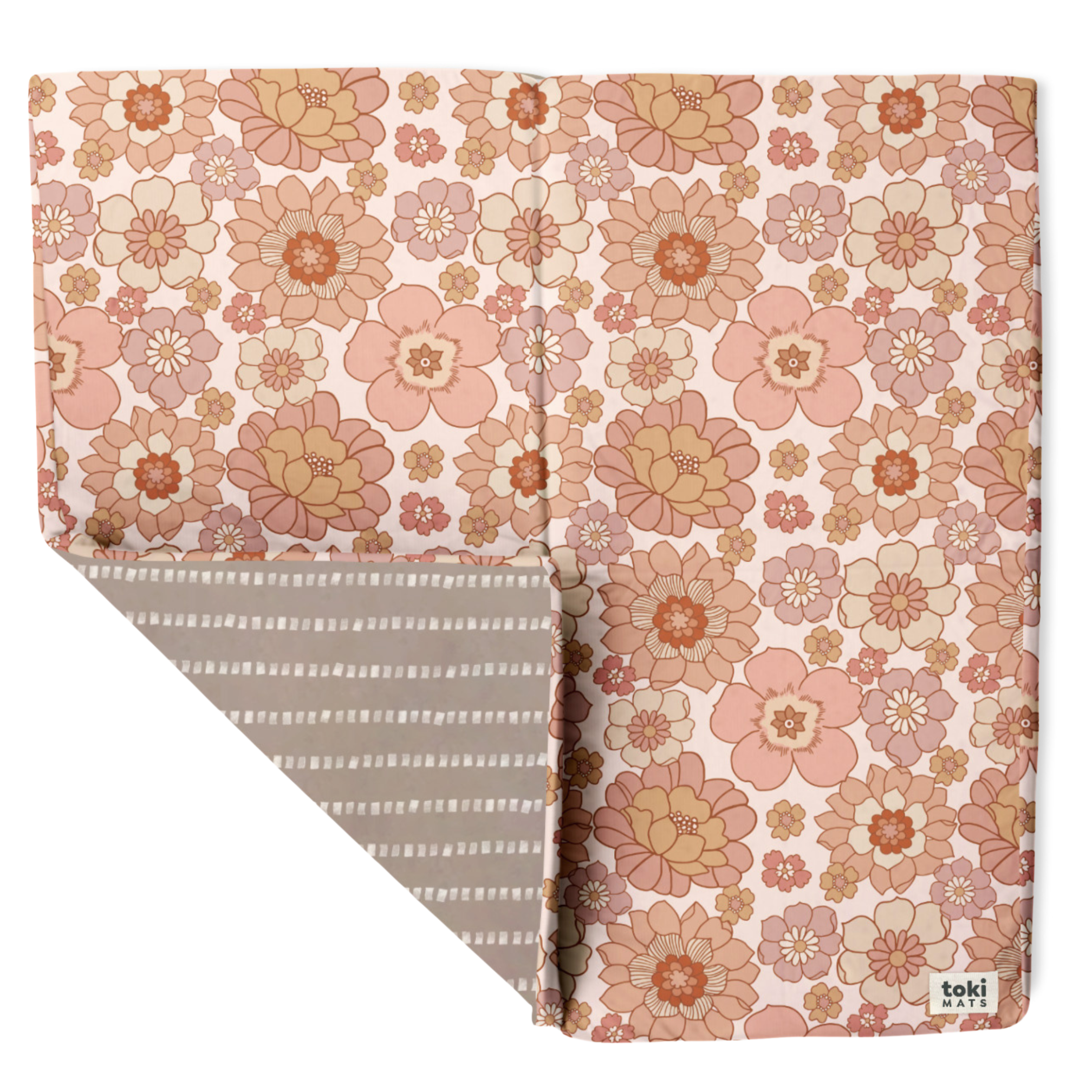 Toki Kids Blooms Organic Cotton Mat- Bambi Baby