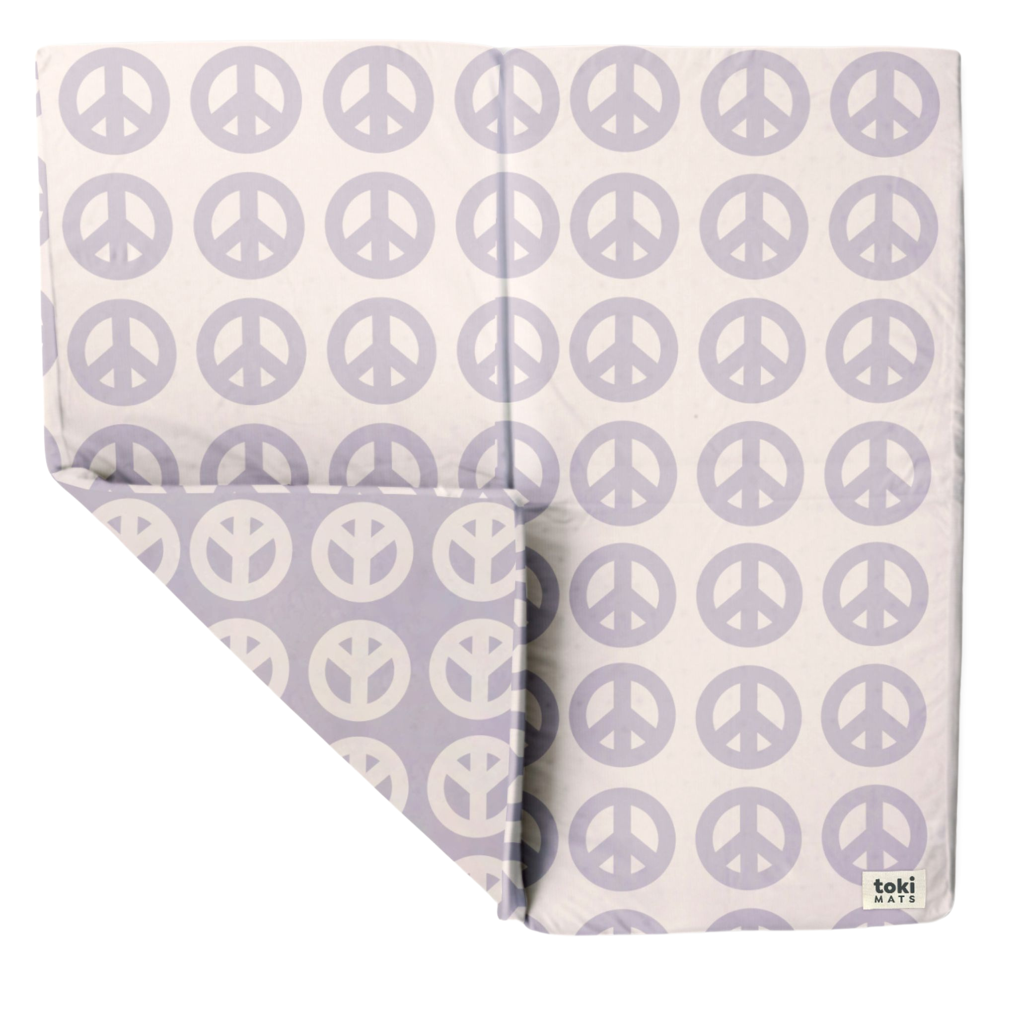 Toki Kids Peace Sign Organic Cotton Mat- Bambi Baby