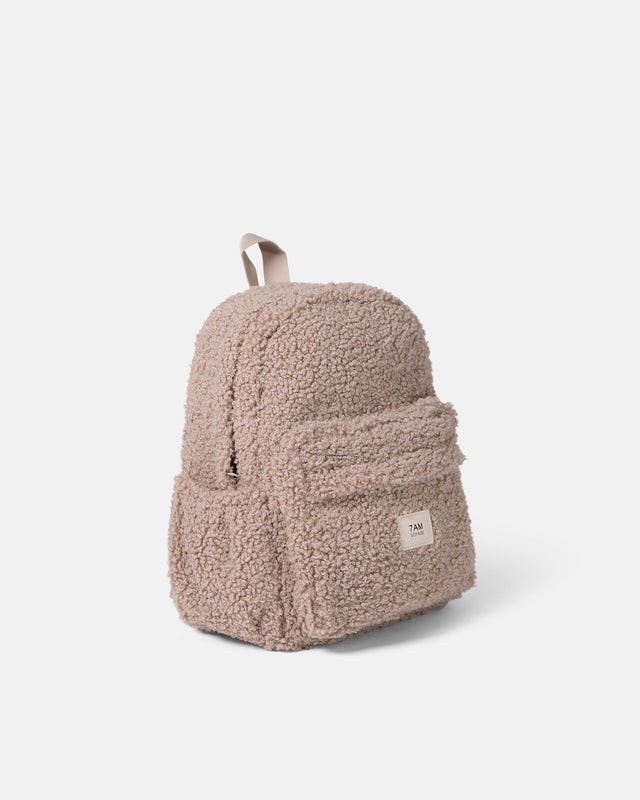 7AM Enfant Teddy Backpack - Oatmeal- Bambi Baby