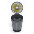 Grey Veer Misting Fan with Water Tank - Front View Open | Bambi Baby