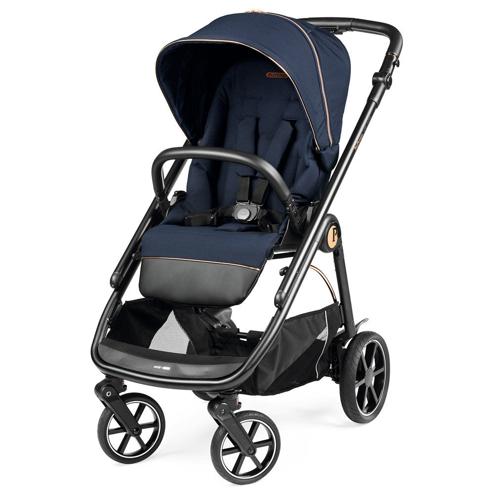Peg Perego Veloce Stroller in Blue Shine- Bambi Baby
