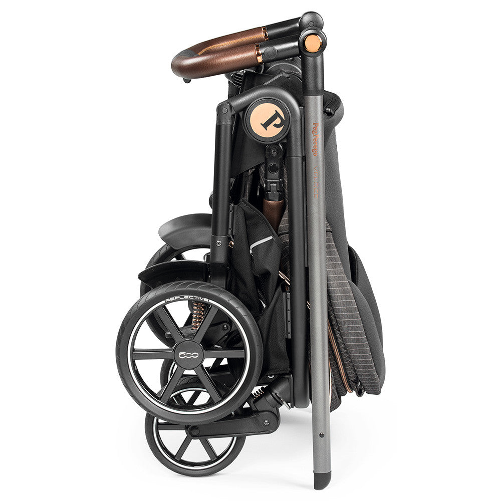 peg perego fiat 500 stroller PEG Veloce Stroller in Fiat 500 – Bambi Baby