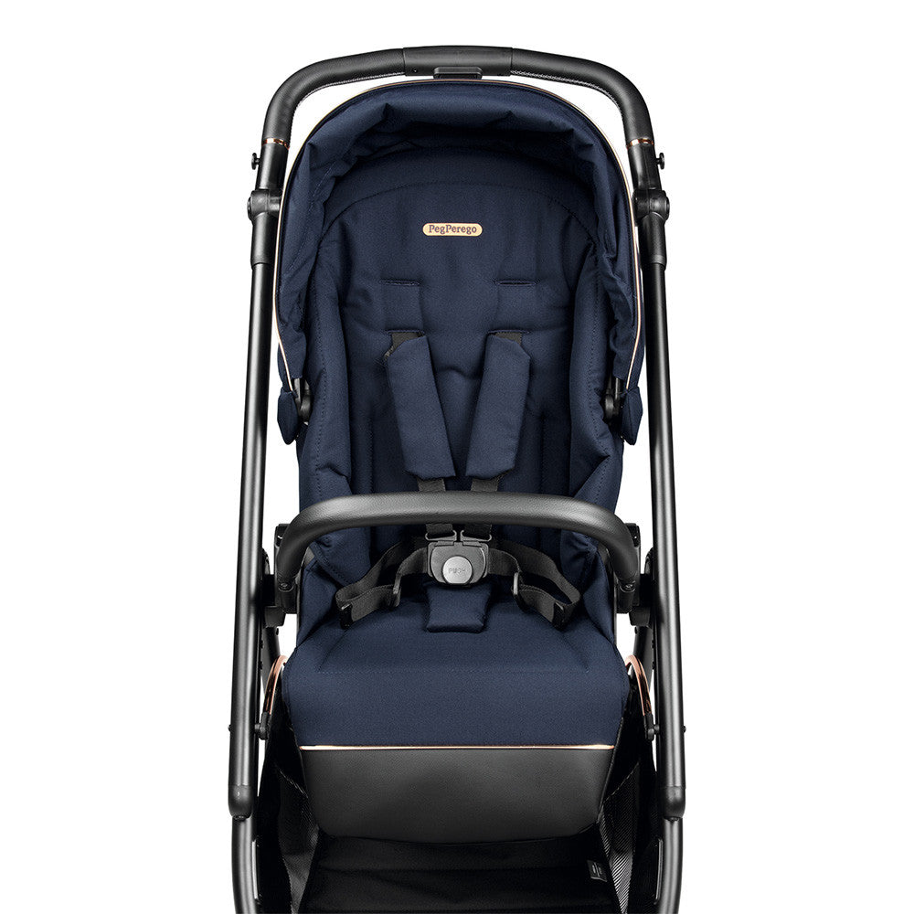 Peg Perego Veloce Stroller in Blue Shine- Bambi Baby