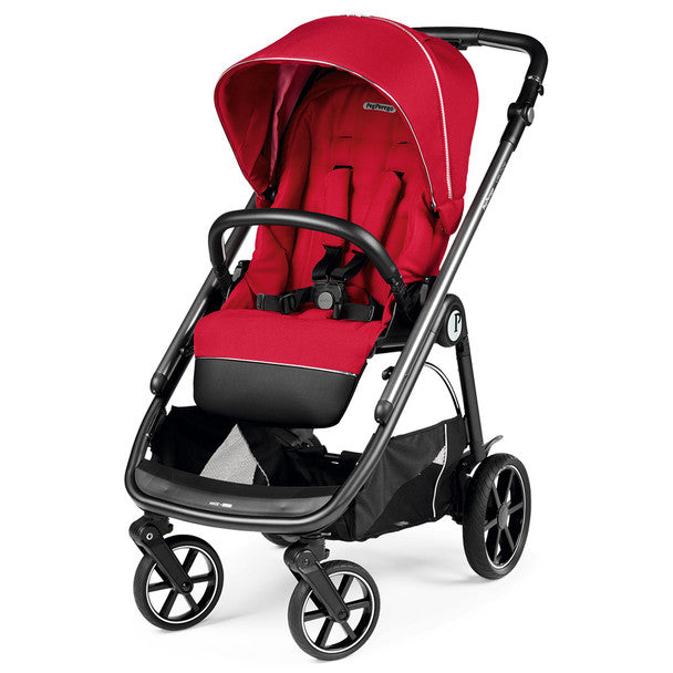 Peg Perego Veloce Stroller in Red Shine- Bambi Baby