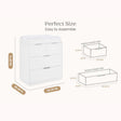Delta Children Forever 4 Drawer Dresser with Changing Top - Bambi Baby