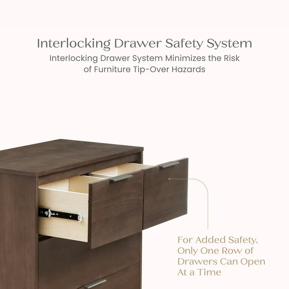 Delta Children Forever 4 Drawer Dresser with Changing Top- Bambi Baby