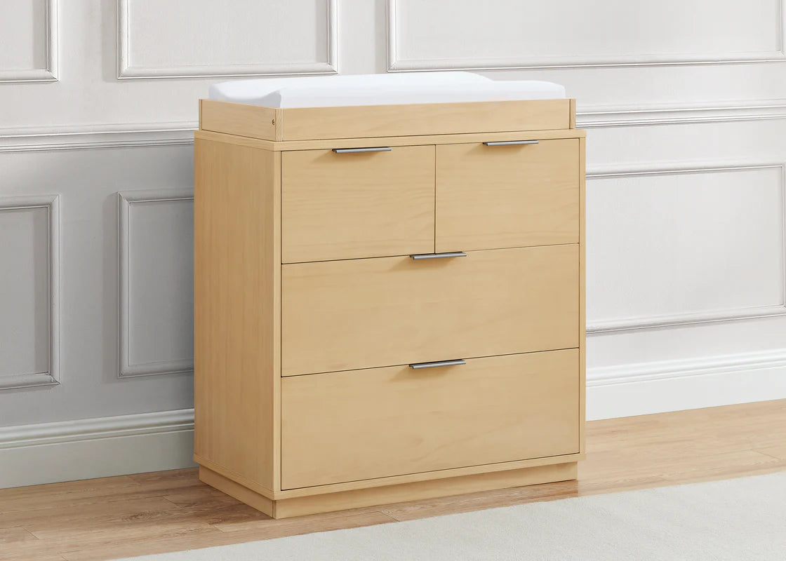 Delta Children Forever 4 Drawer Dresser with Changing Top- Bambi Baby