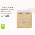 Delta Children Forever 4 Drawer Dresser with Changing Top - Bambi Baby