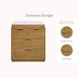 Delta Children Forever 4 Drawer Dresser with Changing Top - Bambi Baby