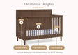 Delta Children Penelope 6-in-1 Convertible Crib - Bambi Baby