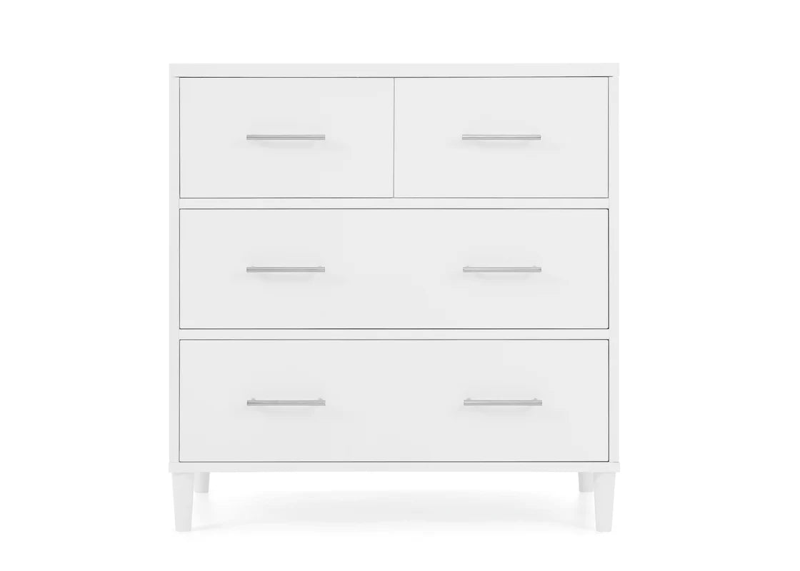Delta Children Classic 4 Drawer Dresser with Changing Top - Bianca White Delta Children Classic 4 Drawer Dresser with Changing Top - Bianca White