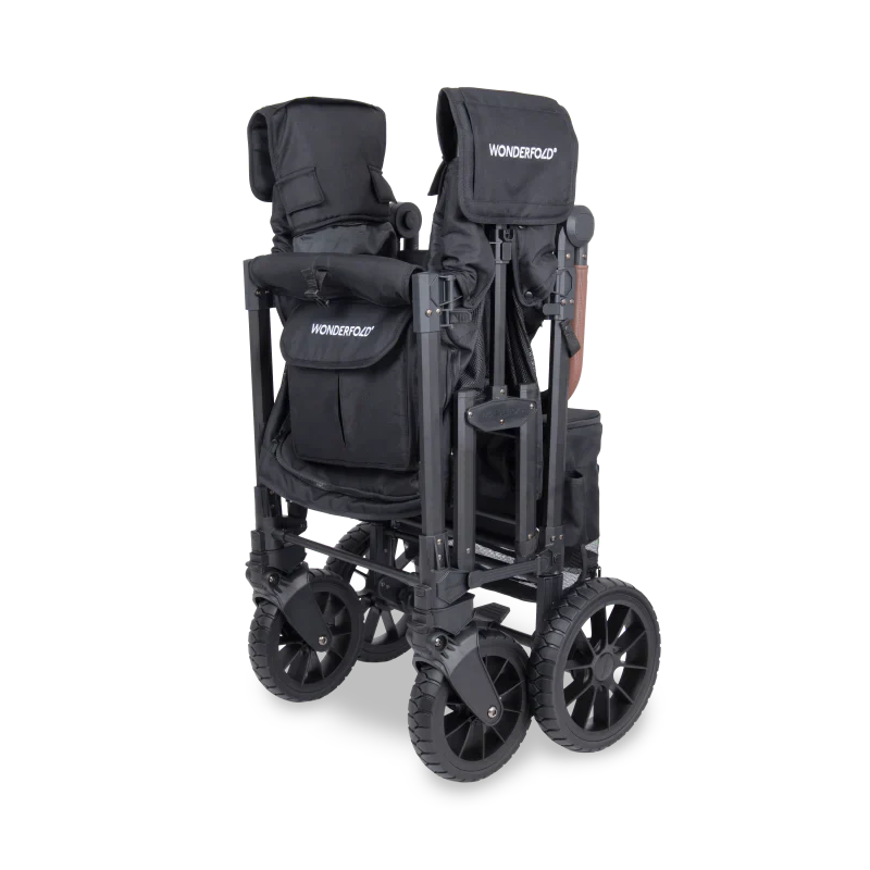 WonderFold W2 Luxe Pro Double Seater Stroller Wagon- Bambi Baby