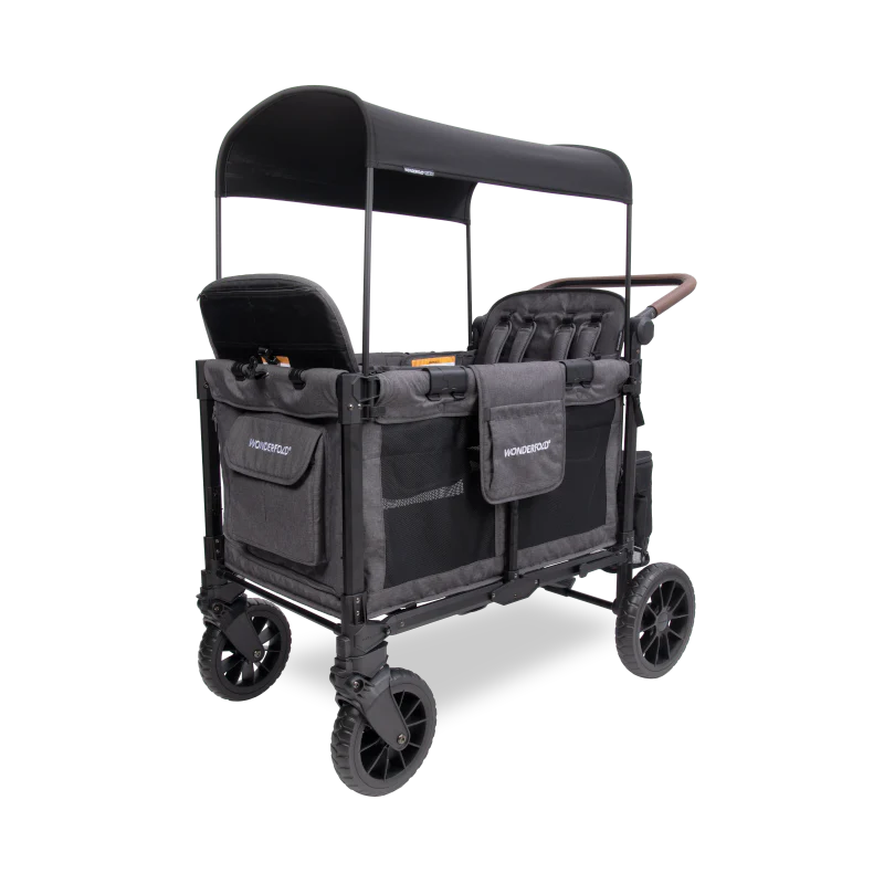 Wonderfold W4 Luxe Pro 4-Seater Stroller Wagon- Bambi Baby
