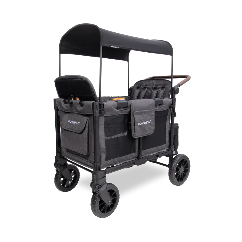 WonderFold W4 Luxe Pro 4-Seater Stroller Wagon- Bambi Baby