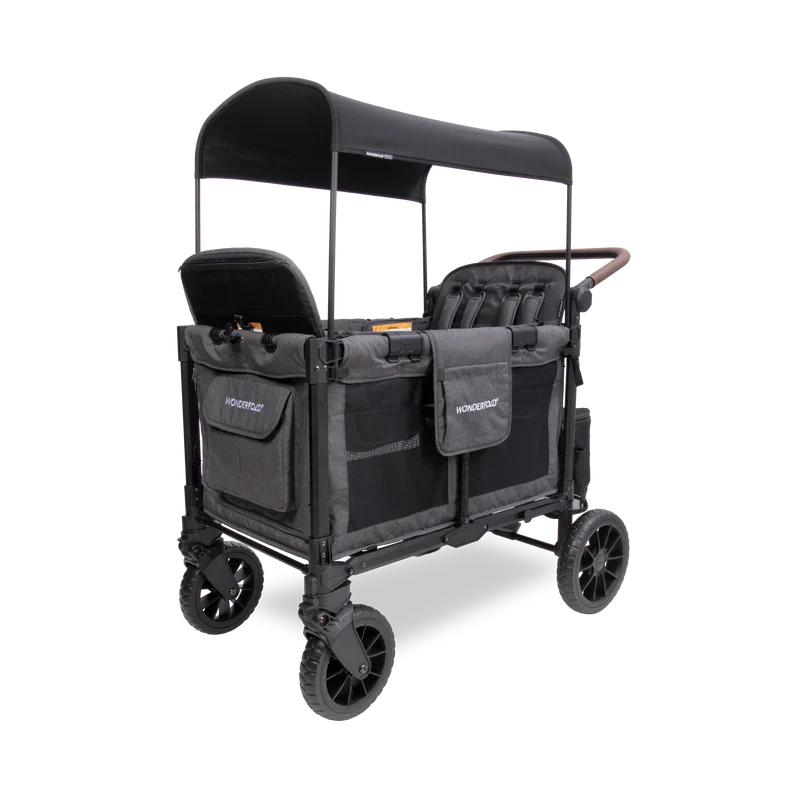 WonderFold W4 Luxe Pro 4-Seater Stroller Wagon- Bambi Baby