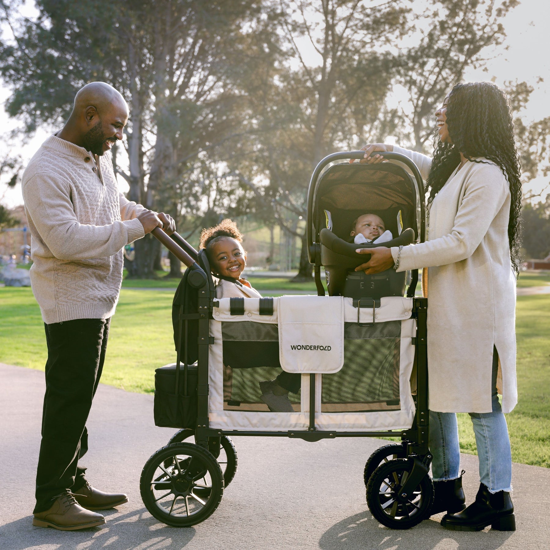 Wonderfold W4 Series Car Seat Adapter - Cybex/ Nuna/ Maxi-Cosi- Bambi Baby