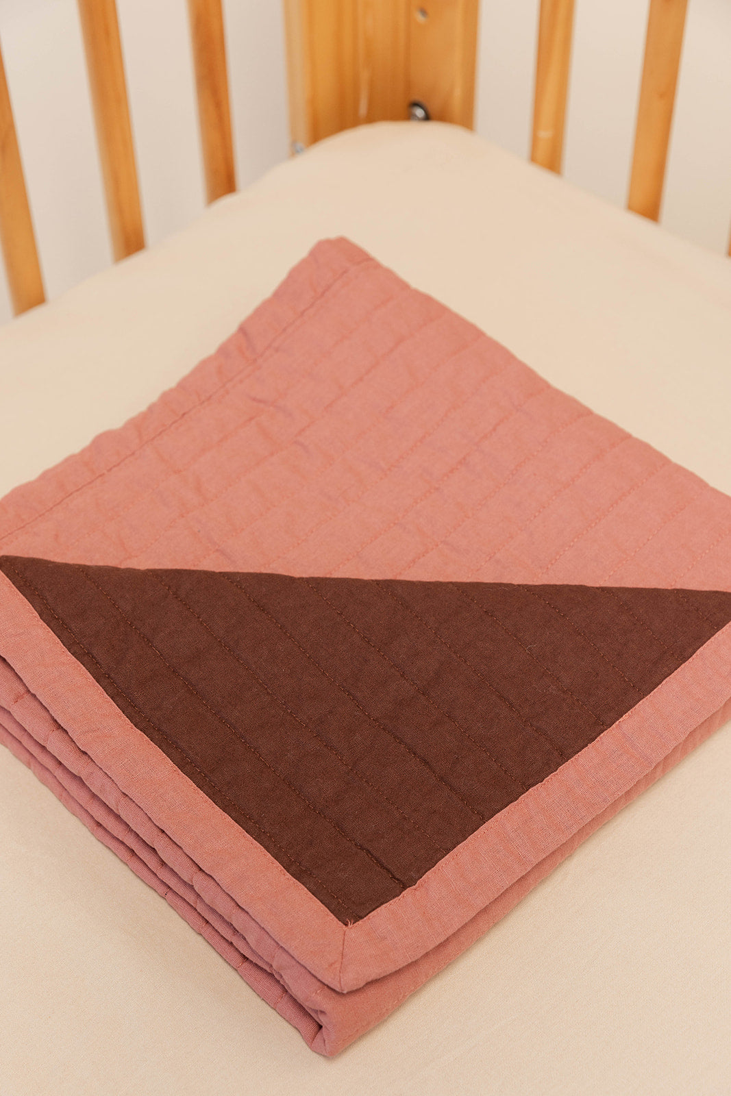 WildBird Linen Quilted Blanket - Loxia and Noddy- Bambi Baby