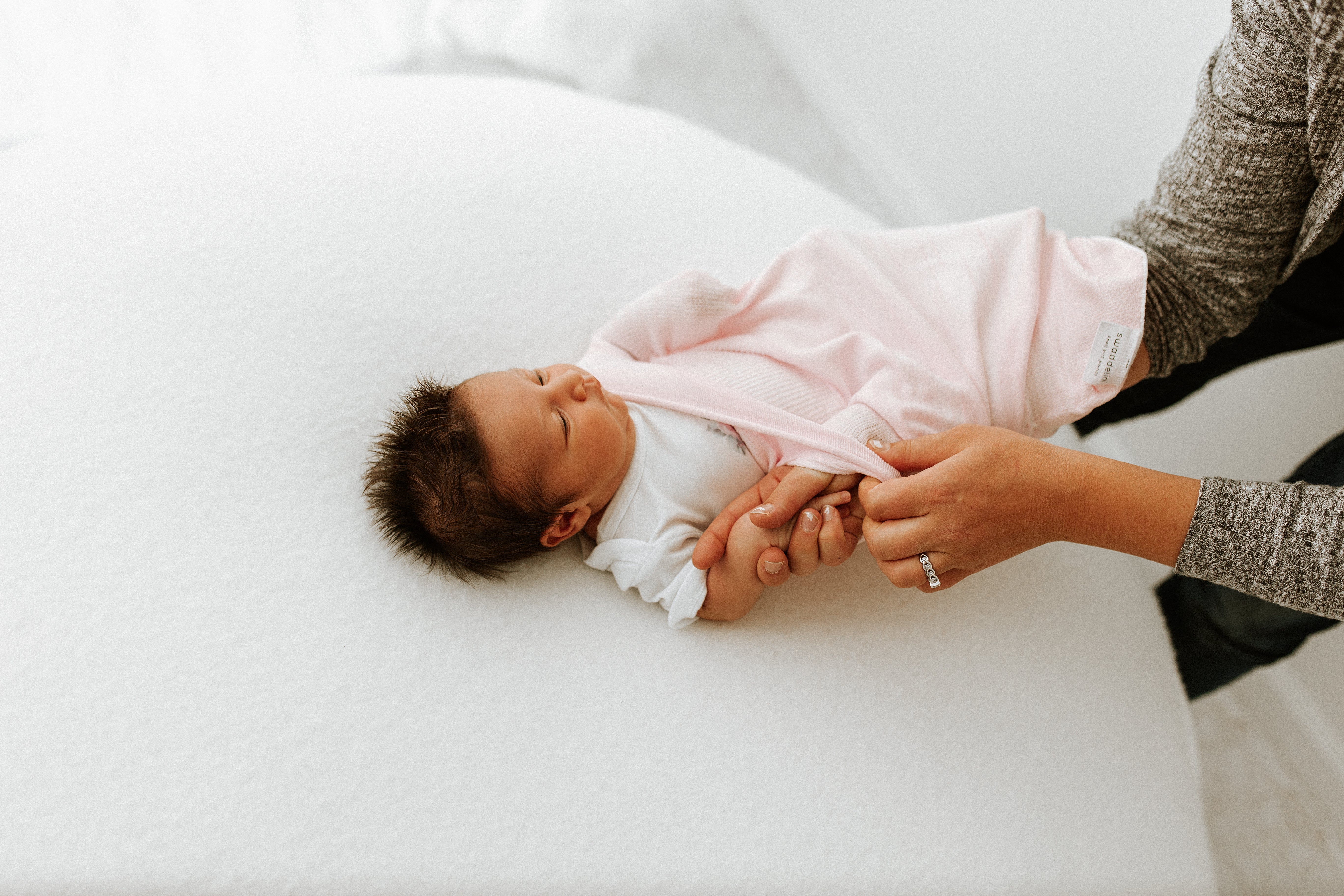 Swaddelini Pink Swaddle Sleep Sack- Bambi Baby