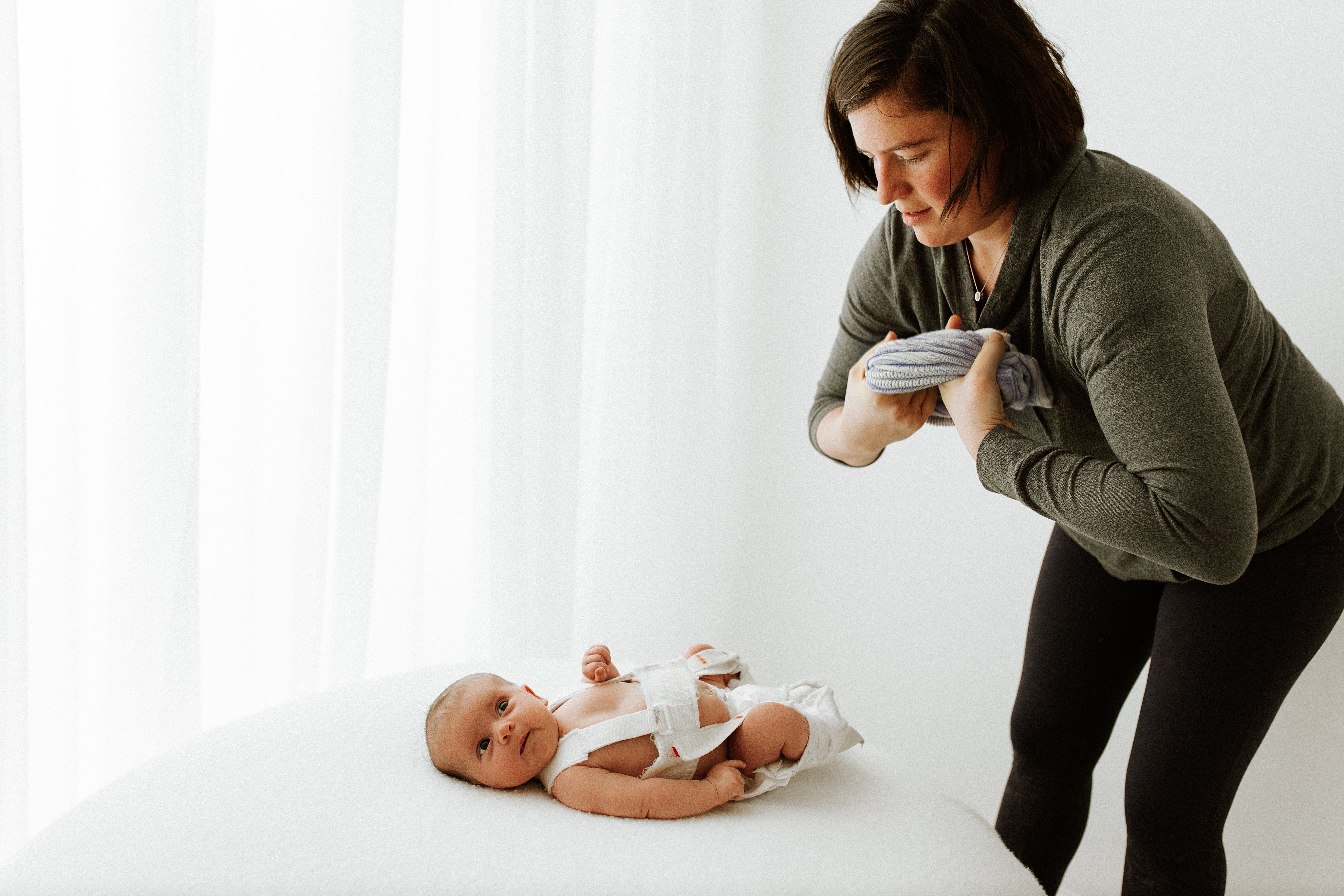 Swaddelini Baby with Brace Sleep Sack Swaddle Solution- Bambi Baby