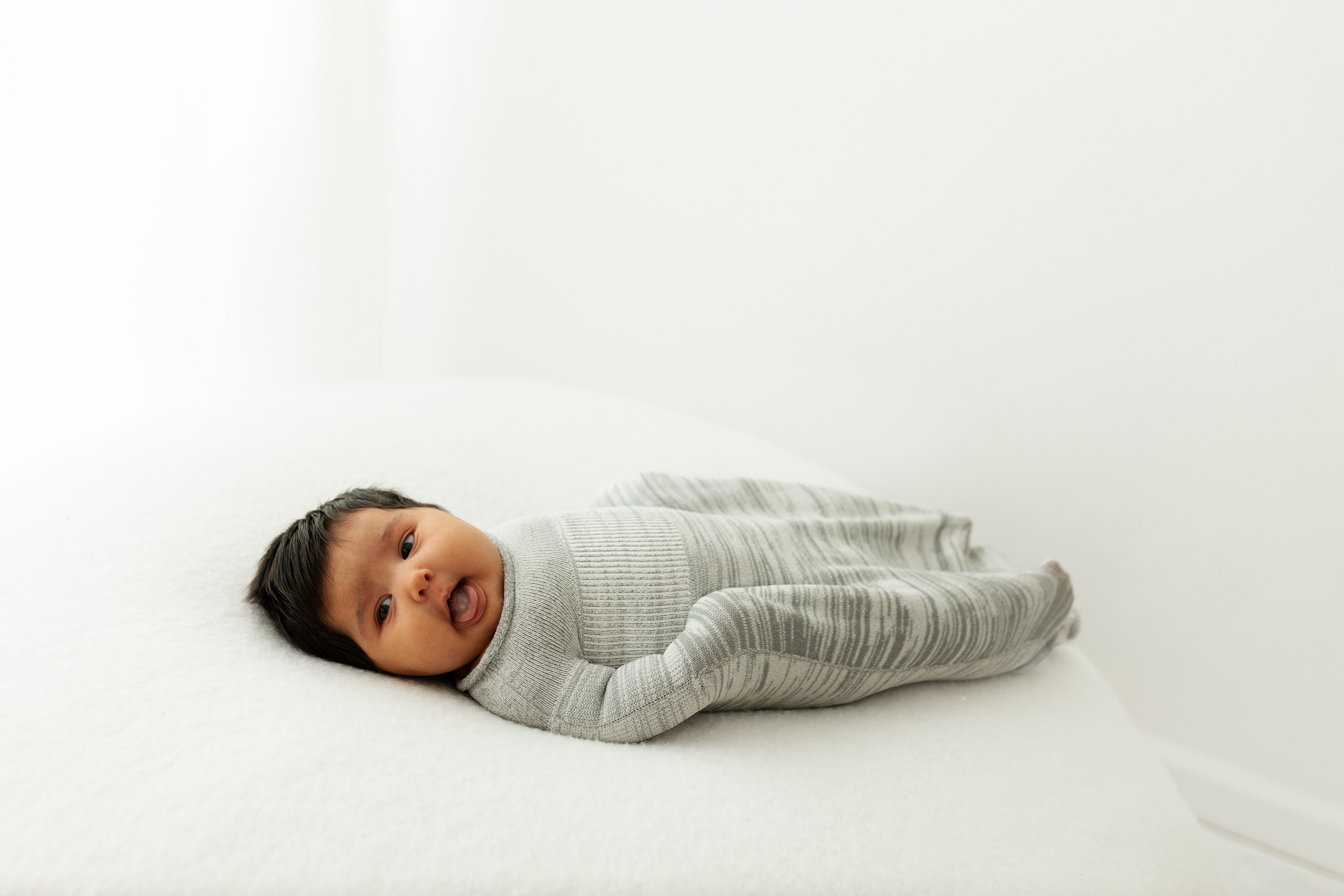 Swaddelini Grey Swaddle Sleep Sack- Bambi Baby