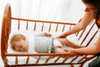 Saco de dormir de manga larga Swaddelini Grey Arms Out™ - Bambi Baby