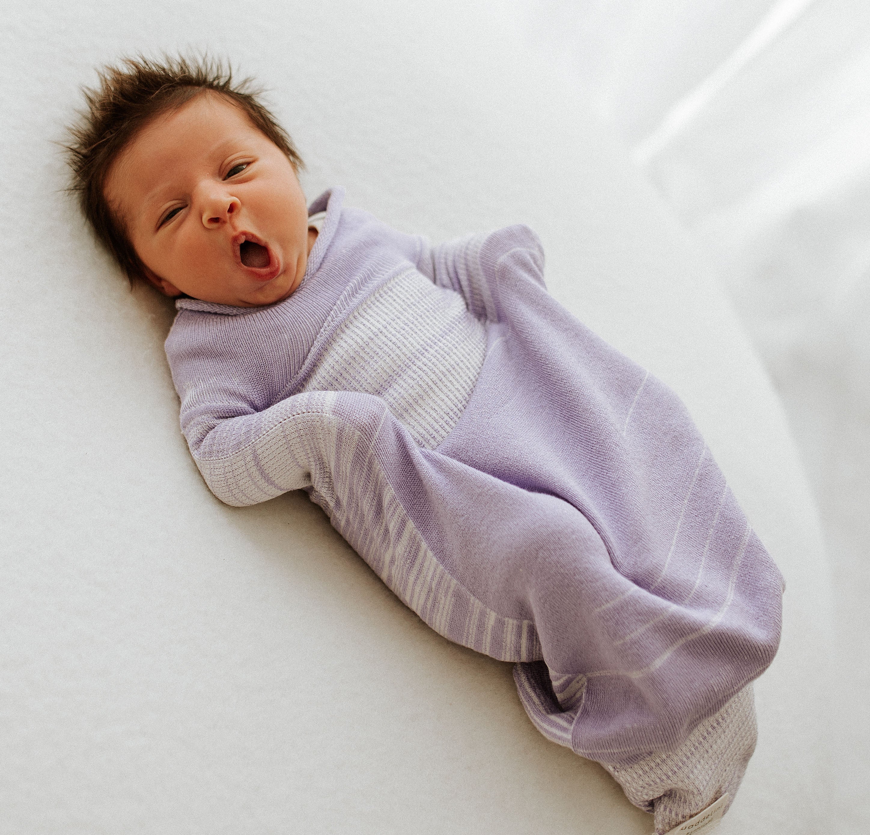 Swaddelini Lavender Swaddle Sleep Sack- Bambi Baby