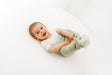Swaddelini Bamboo Blend Mint Arms Out™ Short Sleeve Sleep Sack - Bambi Baby