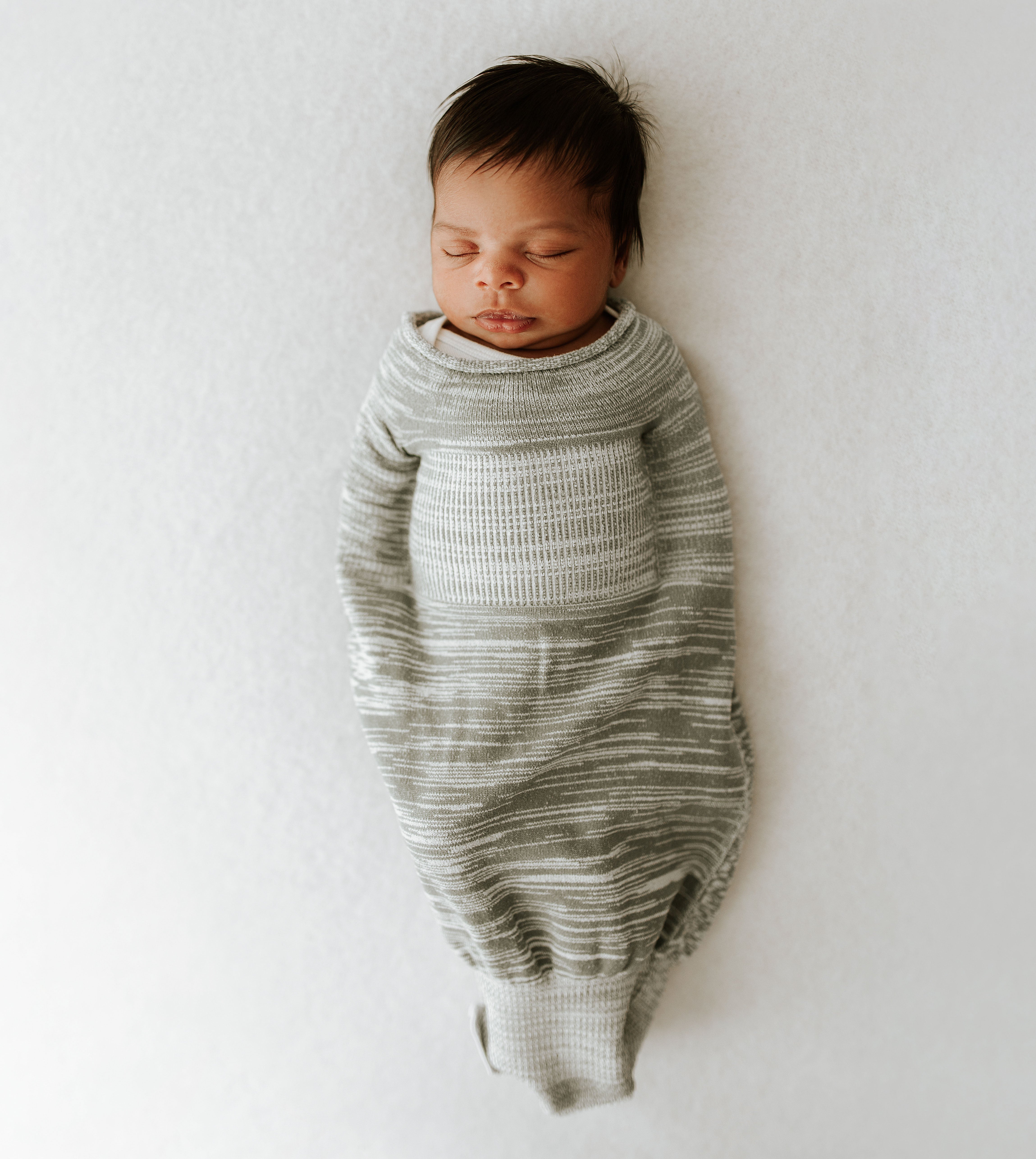 Swaddelini Grey Swaddle Sleep Sack- Bambi Baby