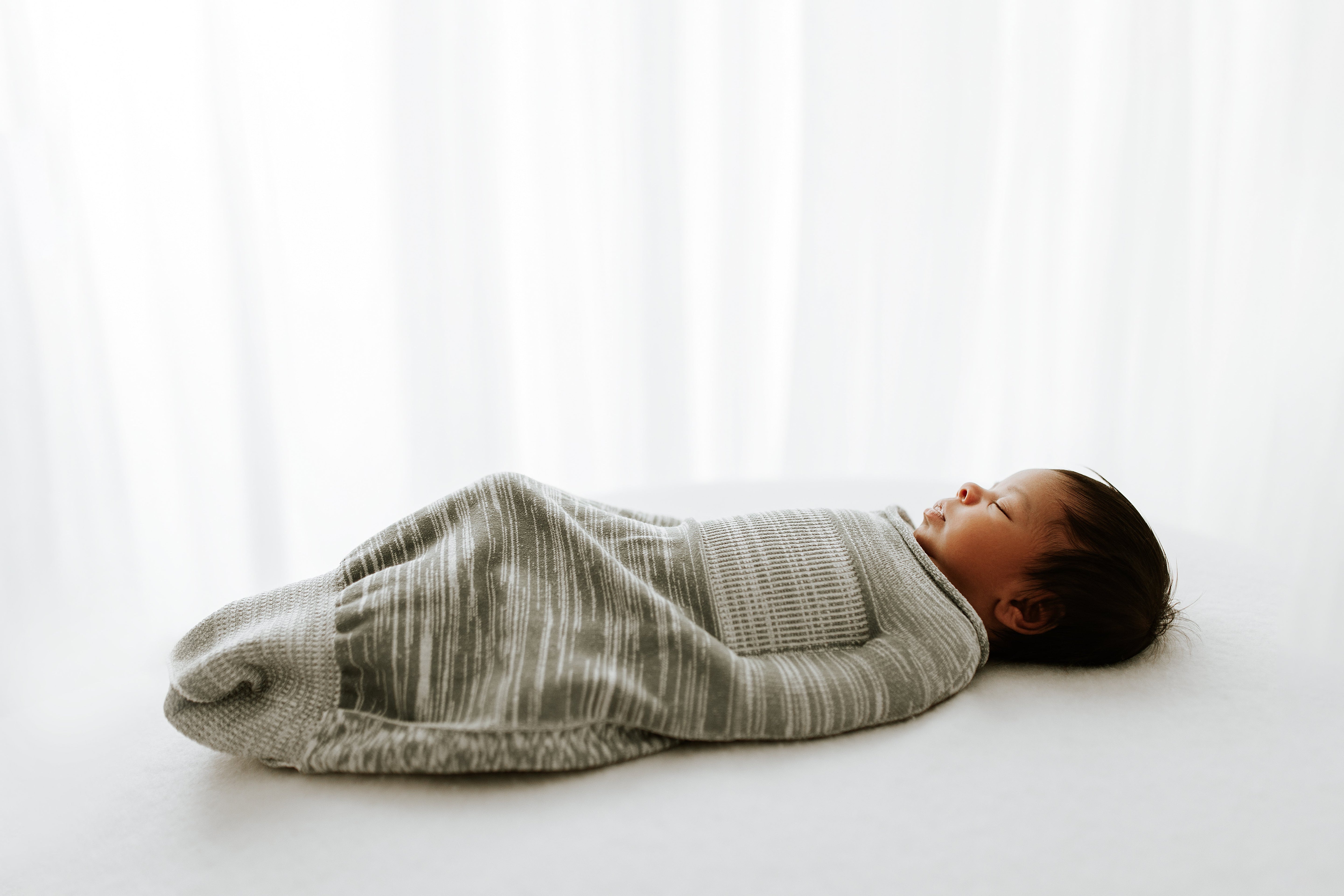 Swaddelini Grey Swaddle Sleep Sack- Bambi Baby