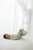 Swaddelini Bamboo Blend Mint Swaddle Sleep Sack - Bambi Baby