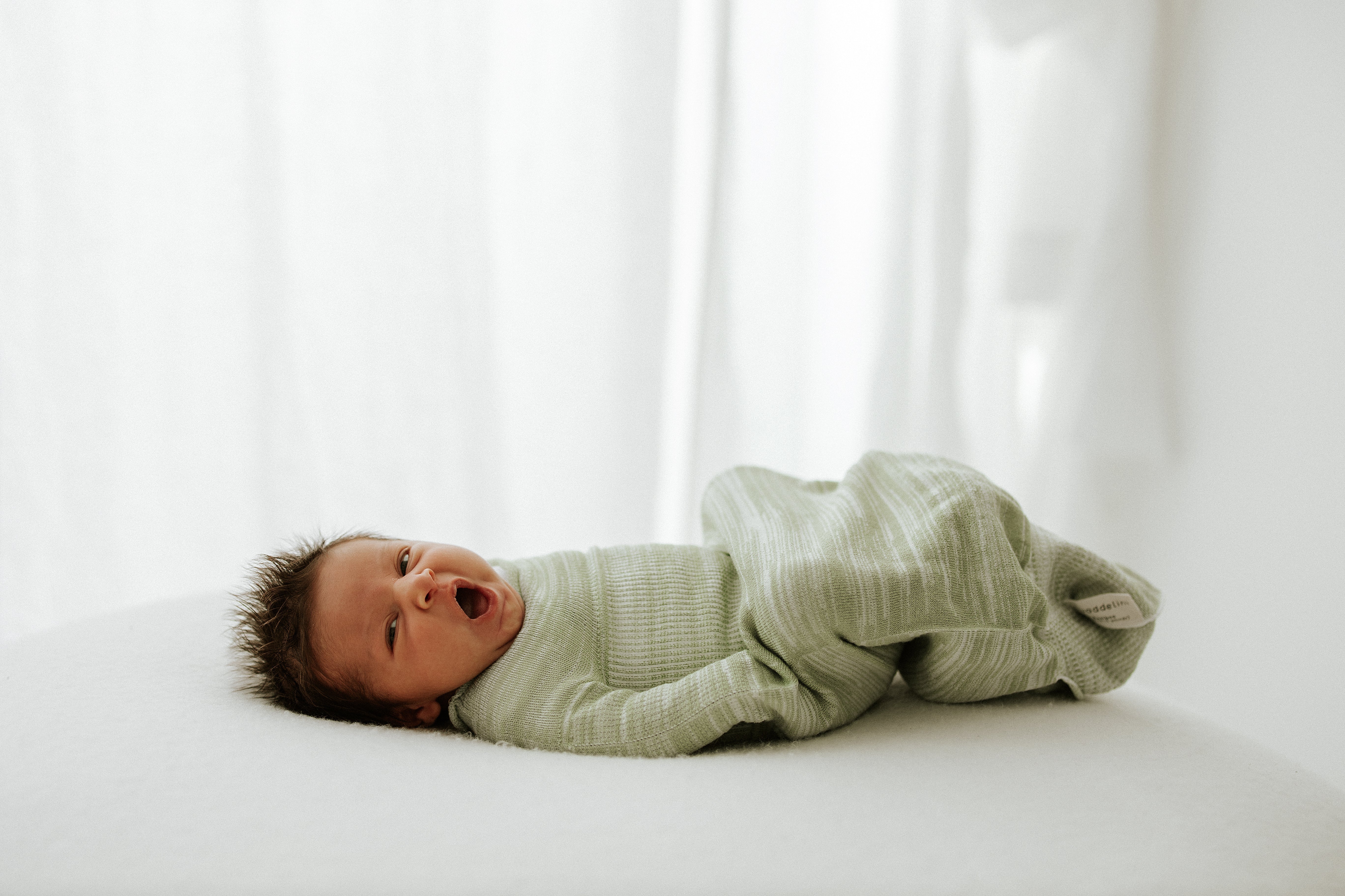 Swaddelini Bamboo Blend Mint Swaddle Sleep Sack- Bambi Baby