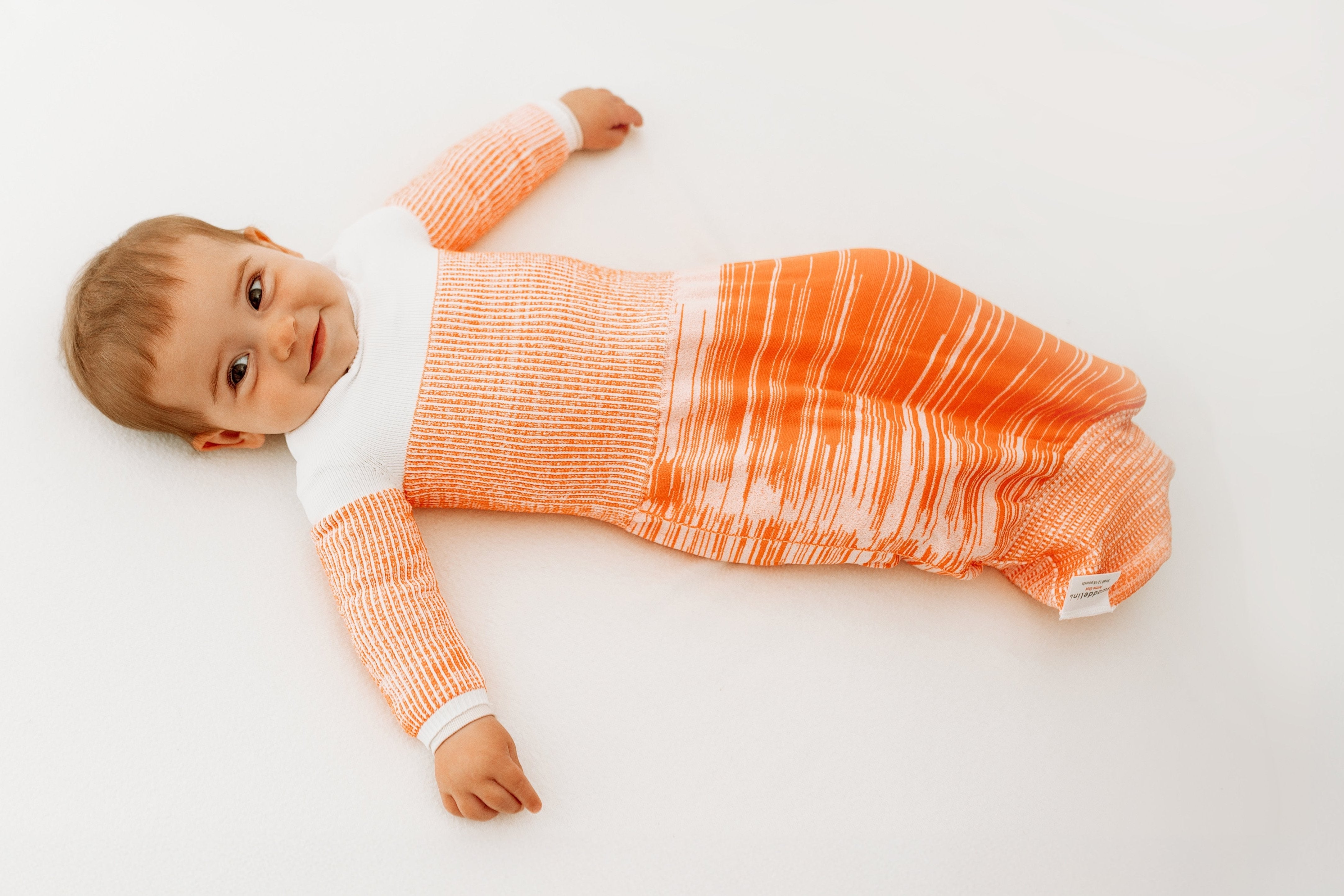 Swaddelini Orange Arms Out™ Long Sleeve Sleep Sack- Bambi Baby