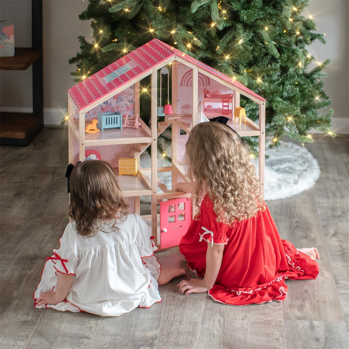 Tiny Land® Sweetwood Love Dollhouse without Dolls- Bambi Baby