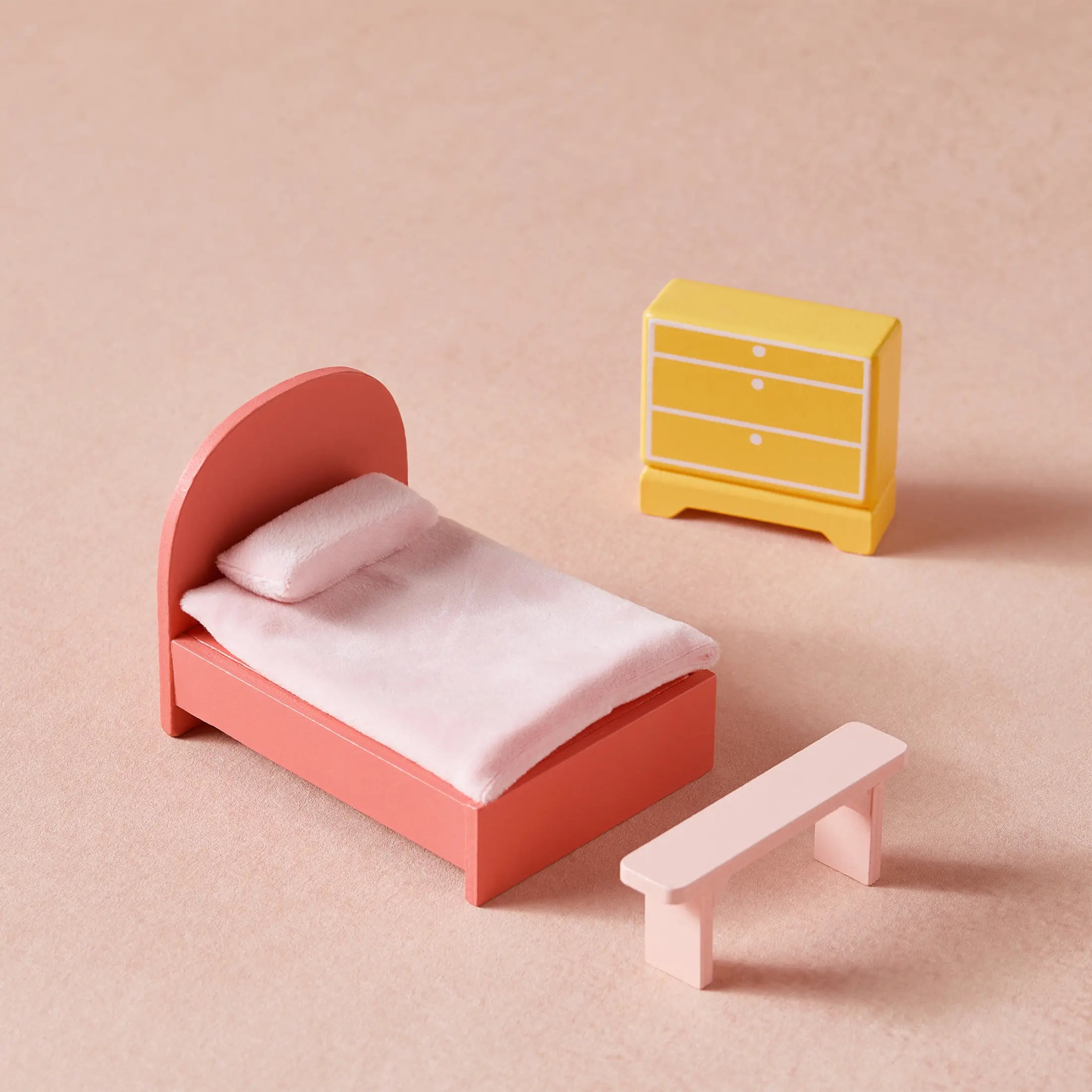 Tiny Land® Sweetwood Love Dollhouse without Dolls- Bambi Baby