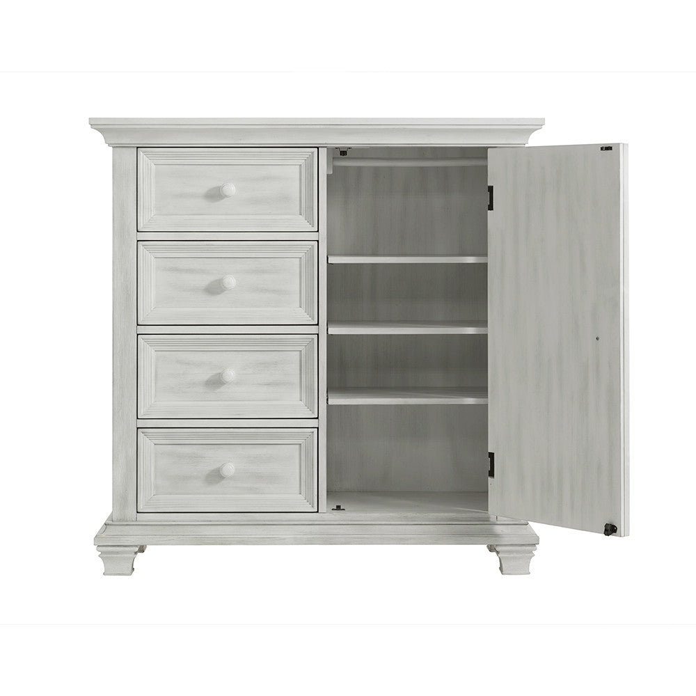 Oxford Weston Chifferobe Vintage White- Bambi Baby