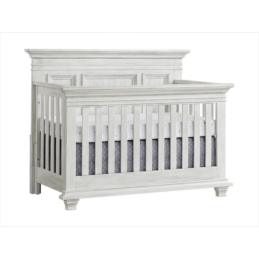Oxford Weston 4 In 1 Convertible Crib Vintage White- Bambi Baby