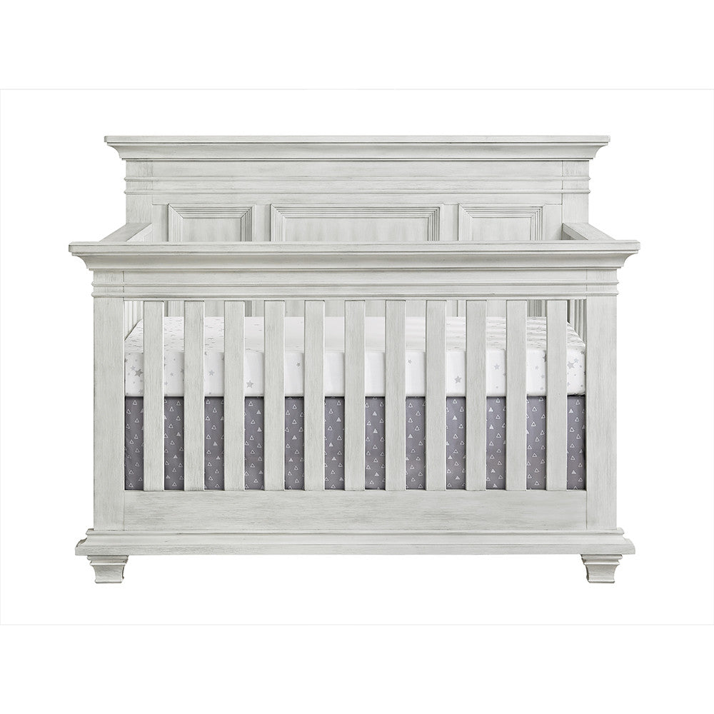 Oxford Weston 4 In 1 Convertible Crib Vintage White- Bambi Baby