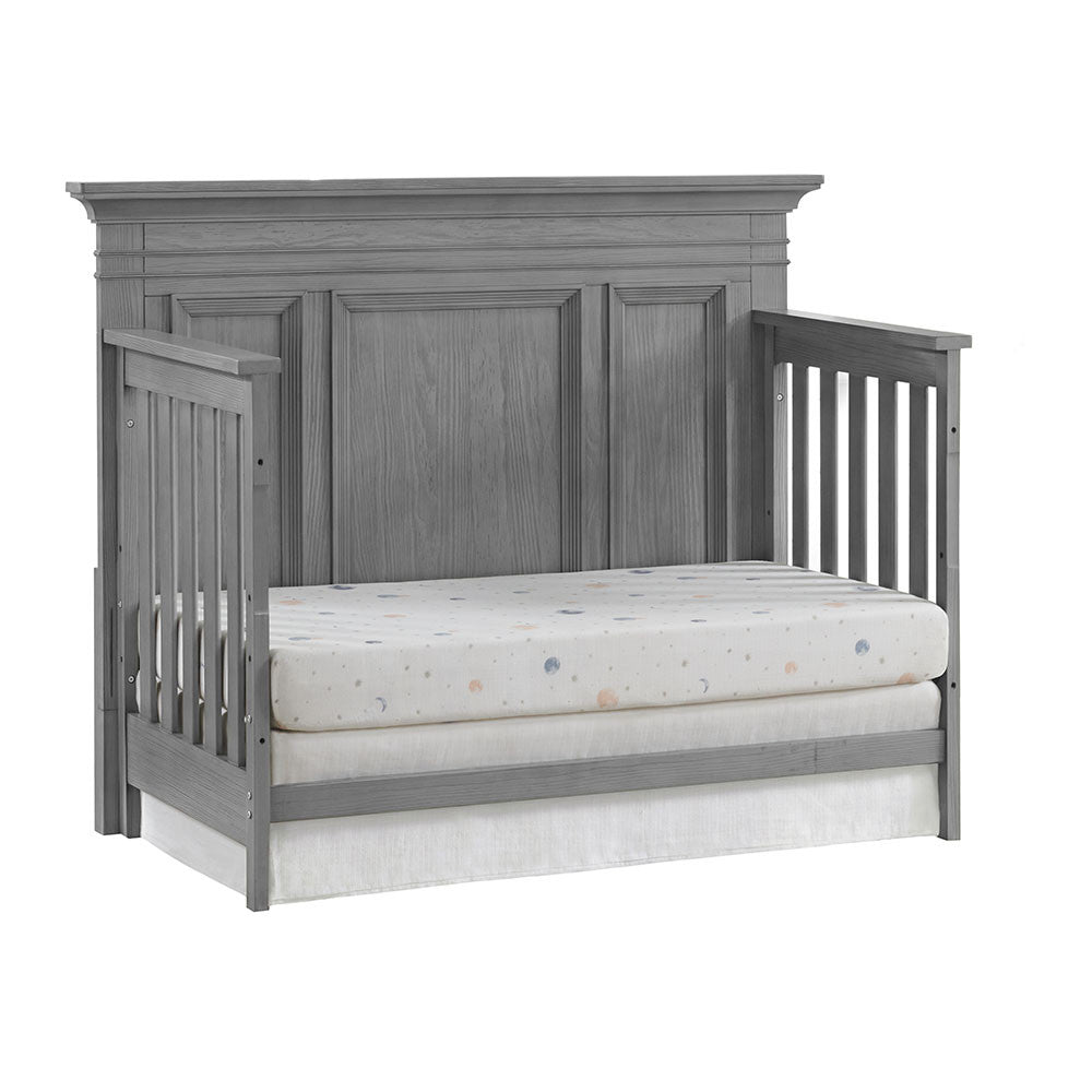 Oxford Baby Weston 4 In 1 Convertible Crib Dusk Gray- Bambi Baby
