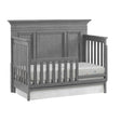 Oxford Baby Weston 2 Piece Nursery Set - Convertible Crib + & Chifferobe in Dusk Gray - Bambi Baby